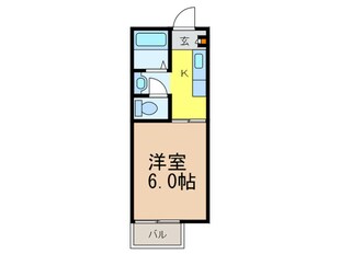 フレ－ルトモエの物件間取画像